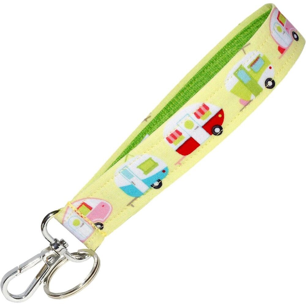 Camping Key Fob Strap - Camper Keychain - RV Accessory - 1x6 Inch Loop - Wallet